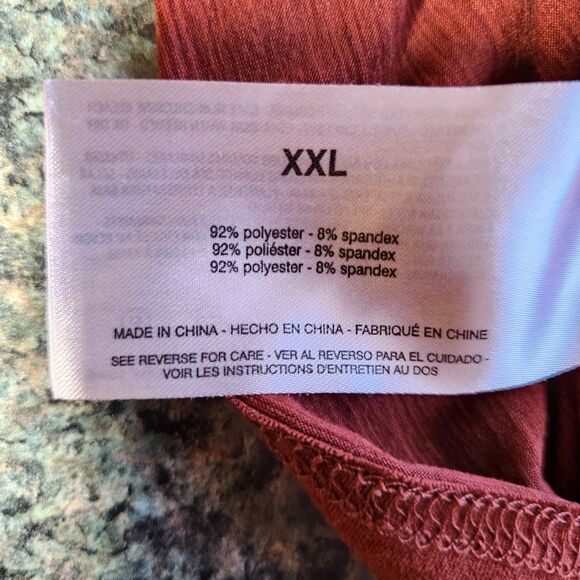 G.H. Bass & Co Rusty Red Short Sleeved Polo Shirt Men's Size XXL - Picture 8 of 9